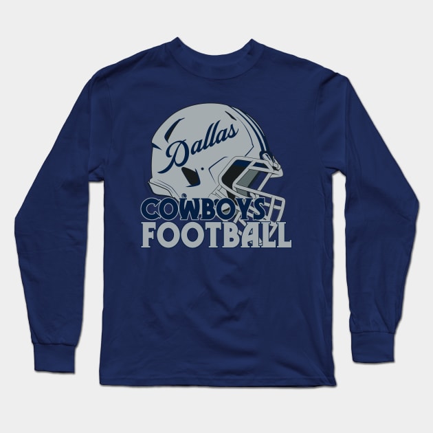 Dallas Cowboys Long Sleeve T-Shirt by CovpaTees